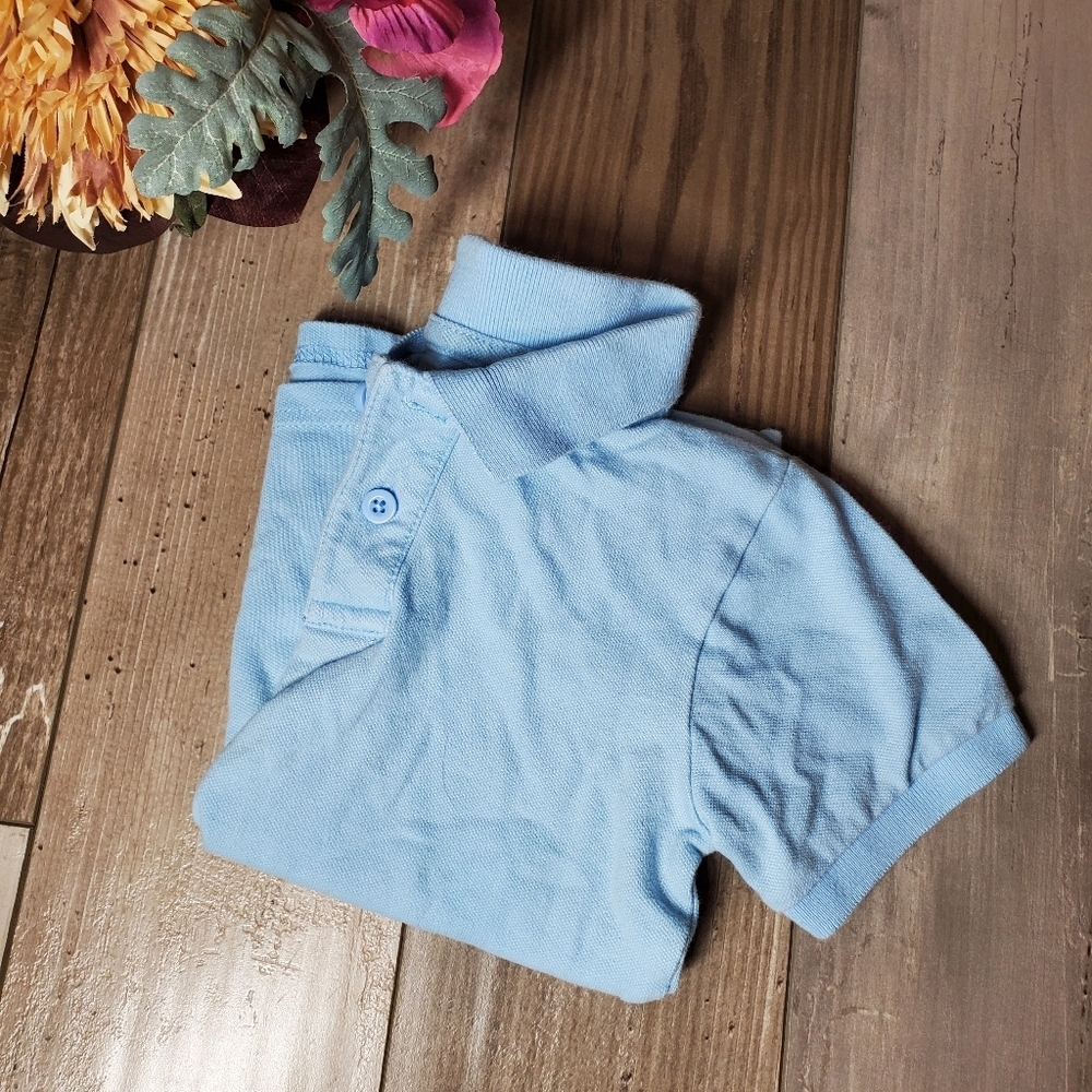 Garanimals Light Blue Toddler Boy Polo Shirt Size 3T